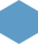 Blue hexagon