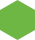 Grünes Hexagon